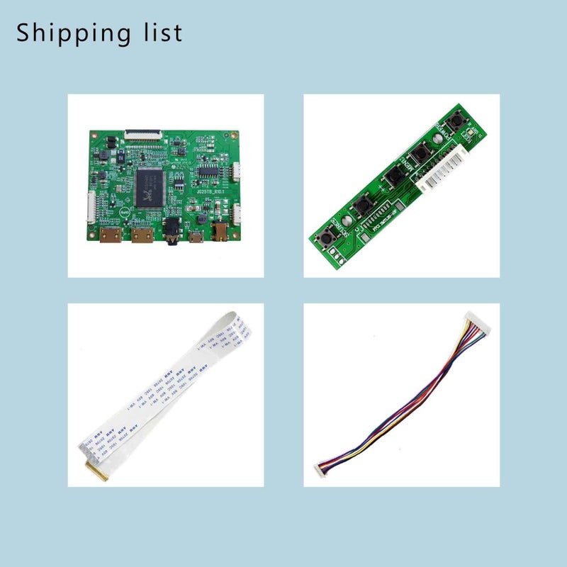 VSDISPLAY Mini LCD Controller Board Work for 11.6 13.3 14 15.6 17.3 in 1920x1080 LP156WF4 SP L1 N116HSE N133HSE B140HAN01 B156HAN01 B156HTN03 N156HGE NV156FHM Edp 30 Pin Wled LCD Sreen - Image 4